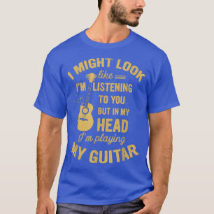 Muziek Guitar die ik zou kunnen zien alsof ik naar T-shirt