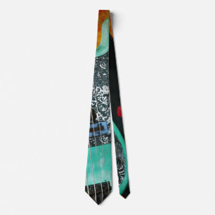 Muziek - Guitar - Rock on guy Stropdas