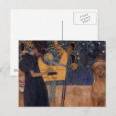 Muziek - Gustav Klimt Briefkaart (Voorkant / Achterkant)