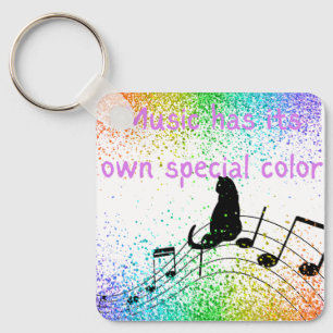 Muziek heeft een eigen sleutelhanger voor speciale