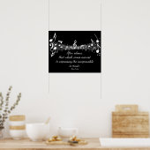 Muziek: Het onuitwisbare Poster uitdrukken (Keuken)