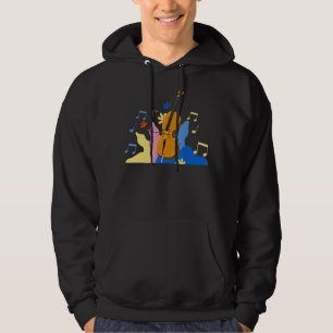 Muziek Humor Cellist Orchestra Player Cel Hoodie