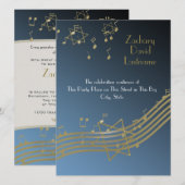 Muziek in de lucht kaart (Voorkant / Achterkant)