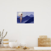 Muziek in het Poster van de Lijsten (Keuken)