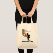 Muziek in NYC-Canvas tas (Voorkant (product))