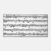 Muziek in zwart-wit bureaumat (Voorkant)