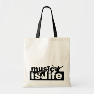 Muziek is een Life-tas - kies stijl, pas aan! Tote Bag