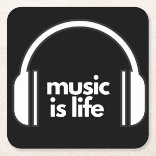 Muziek is het Onderzetter van het leven