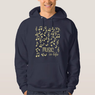 Muziek is het shirt Life