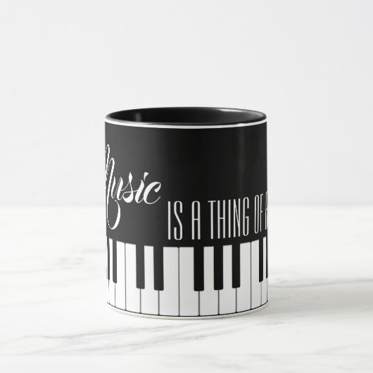 Muziek is iets moois mok (Midden)