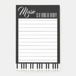 Muziek is iets moois post-it® notes