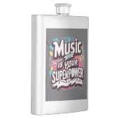 Muziek is je Superpower Flacon (Rechts)