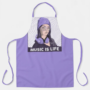 Muziek Is Leven Schort – Lavendel Vibe Editie