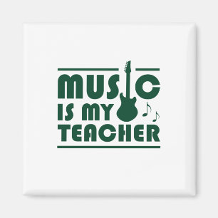 Muziek is mijn leraar magneet