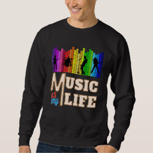Muziek is mijn leven met gitarist Singer Piano Pla Trui