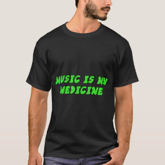 Muziek is mijn Medicijn Hip Hop Vibes Urban Rap On T-shirt