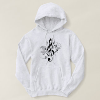 Muziek is mijn ...ontsnappen aan Unisex Hooded Swe Hoodie