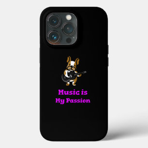 Muziek is mijn passie iPhone 13 pro hoesje