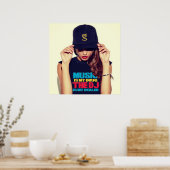 Muziek is mijn Poster Drug (Keuken)