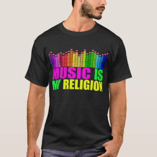 Muziek is mijn Shirt voor religie