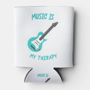 Muziek is mijn therapie blikjeskoeler
