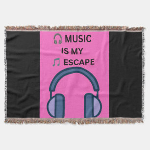 🎧 MUZIEK IS MIJN 🎵 VLUCHT DEKEN