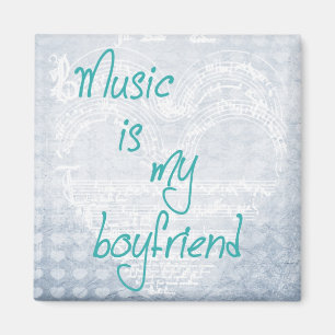 Muziek is mijn vriend Magnet Magneet