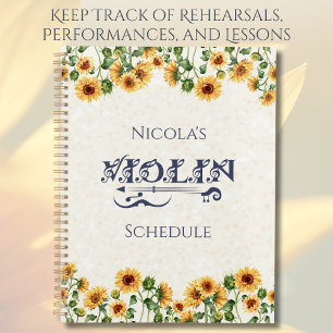Muziek is Mijn Zonneschijn Viool Schema Planner