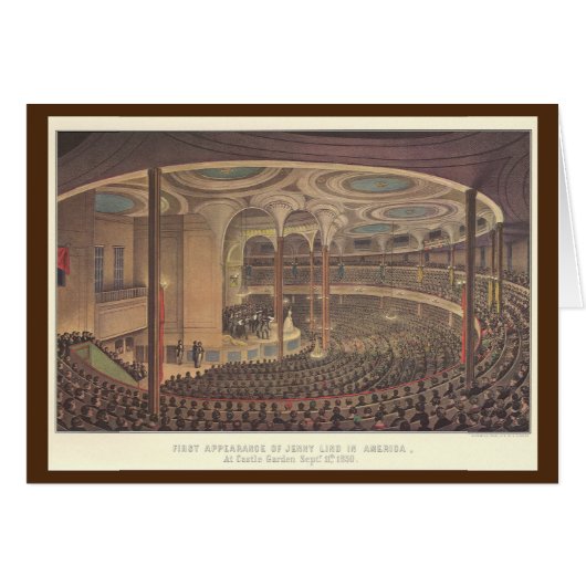  muziek, Jenny Lind, Zweedse opera Singer (Voorkant Horizontaal)