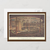  muziek, Jenny Lind, Zweedse opera Singer Briefkaart (Voorkant / Achterkant)