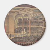  muziek, Jenny Lind, Zweedse opera Singer Magneet (Voorkant)