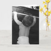 Muziek Kaart (Gele Bloem)