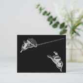 muziek, Karaoke verjaardagsfeest uitnodiging (Staand voorkant)