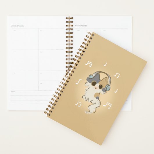 Muziek kat planner (Display)