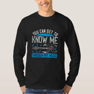 Muziek - Ken Me Door Mijn Muziek T-shirt