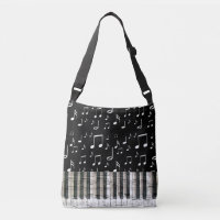 Muziek keyboard piano zwart-wit