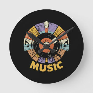 muziek klassiek retro ronde klok