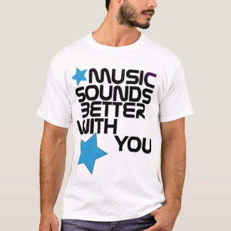 Muziek klinkt beter met je TShirt
