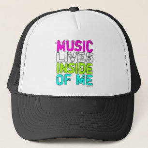 MUZIEK LEEFT BINNEN MIJ TANKER Hat Trucker Pet