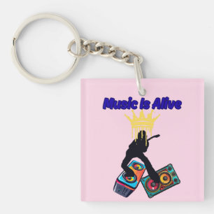 Muziek Leeft Sleutelhanger