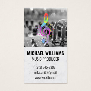 Muziek Logo   Interne mixer   Technologie Visitekaartje