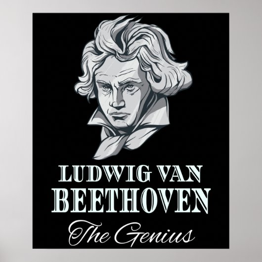 Muziek - Ludwig van Beethoven De Genius Poster (Voorkant)