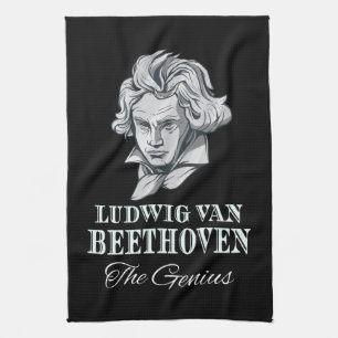 Muziek - Ludwig Van Beethoven Het Genie Theedoek