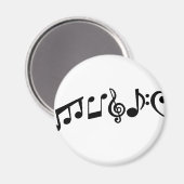 Muziek Magneet (Voorkant / Achterkant)