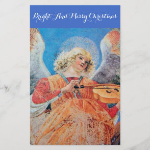 MUZIEK MAKEN CHRISTMAS ANGEL BRIEFPAPIER