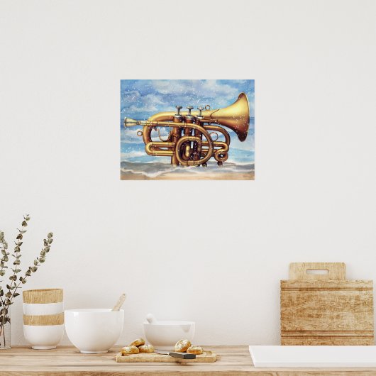 Muziek maken - SRF Poster (Keuken)