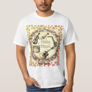 Muziek maken t-shirt