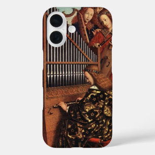 MUZIEK MAKEND CHRISTMAS ANGELS/Orgaanspeler iPhone 16 Hoesje