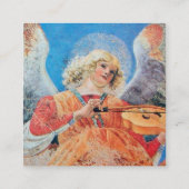 MUZIEK MAKING ANGEL VIERKANTE VISITEKAARTJE (Achterkant)