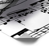 Muziek Man Poster (Hoek)